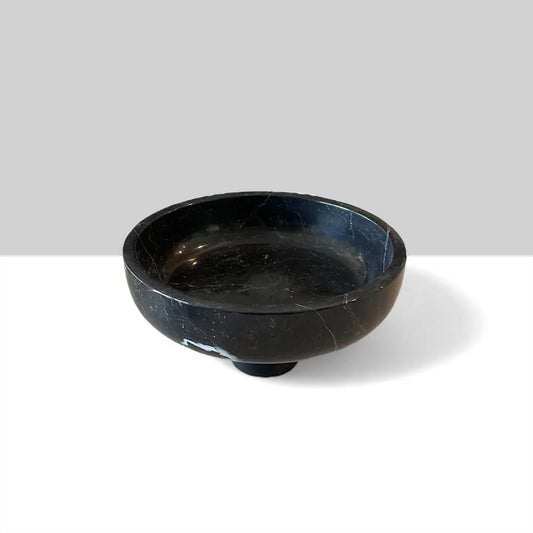 Bowl in Black Marble 