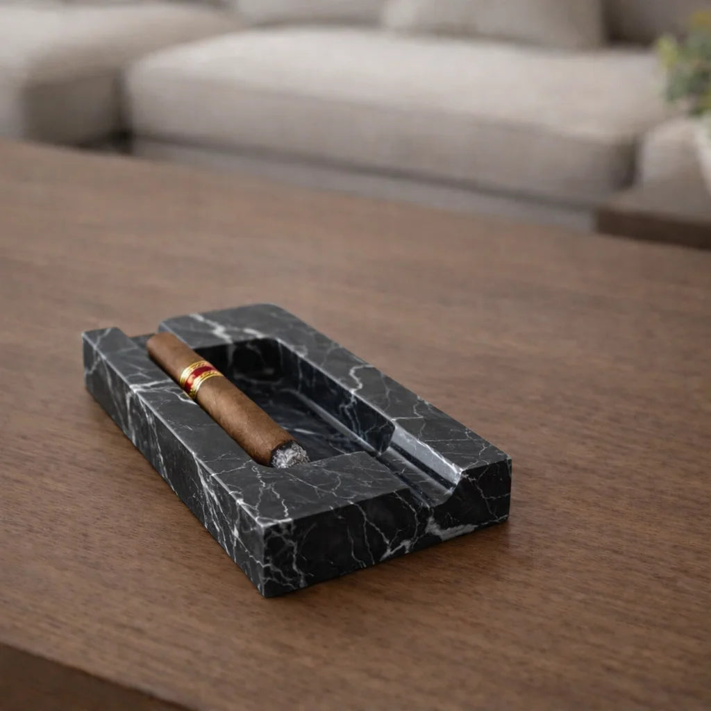 Bruno Perla Marble Cigar Ashtray