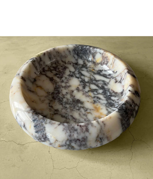 Calacatta Viola Marble Bowl for kitchen accessories