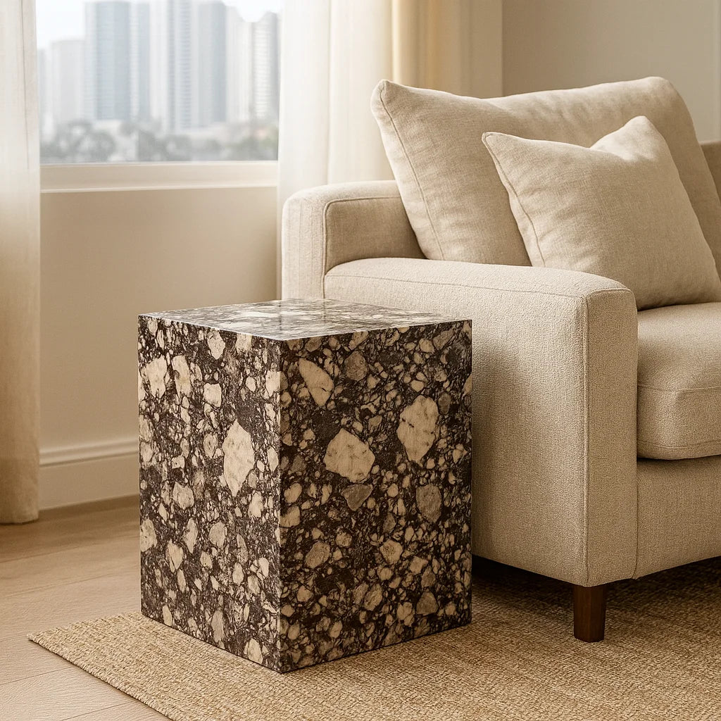 Montero Stone Side Table
