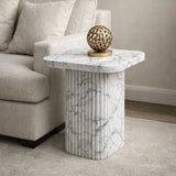 Calista Rosso Side Table