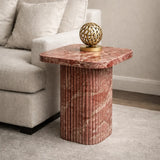 Calista Rosso Side Table