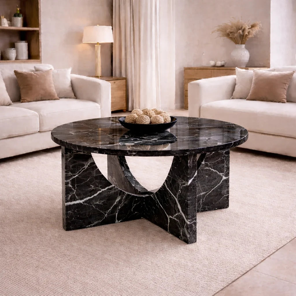 Terra Luna Marble Coffee Table