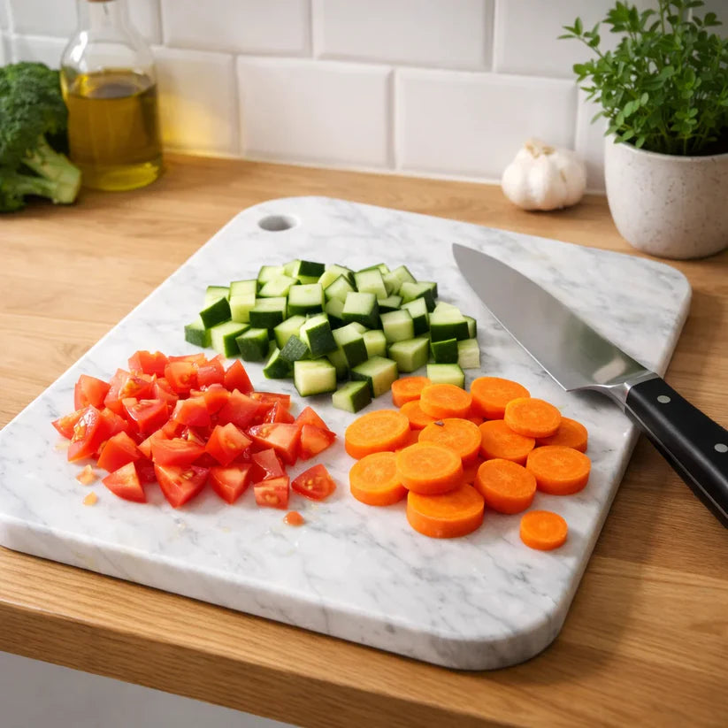Carrara Marble Cutting Board