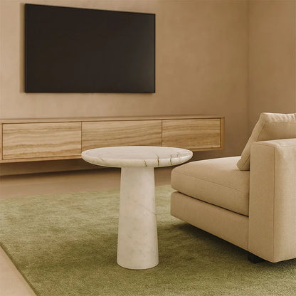 Elite Natural Marble Round Table