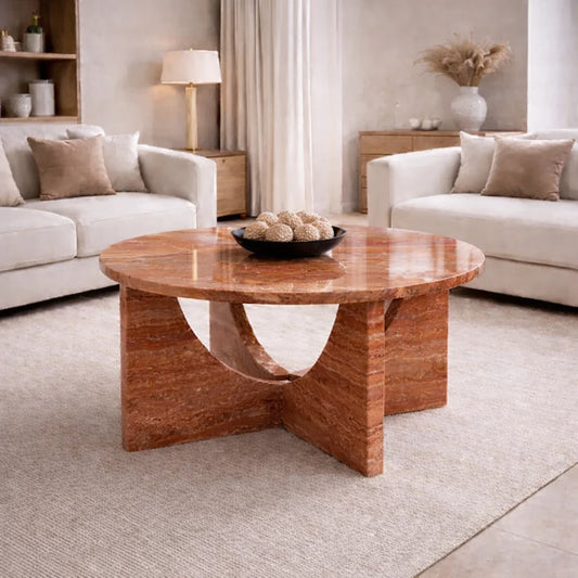 Terra Luna Marble Coffee Table