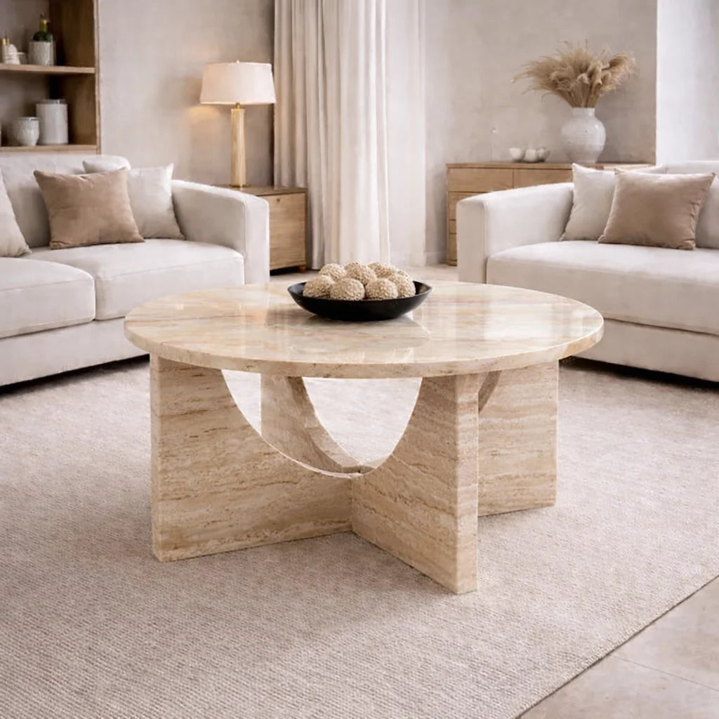 Terra Luna Marble Coffee Table