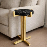 Celeste Gold Side Table