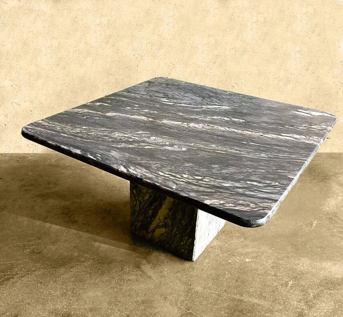 Mid Century Octagonal Marble Living Table