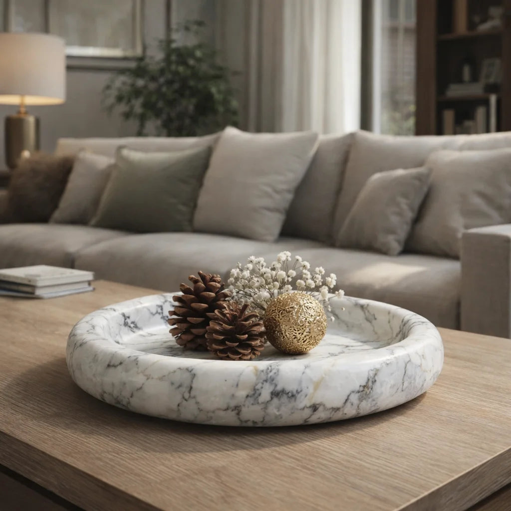 Classic Marble Accent Plate