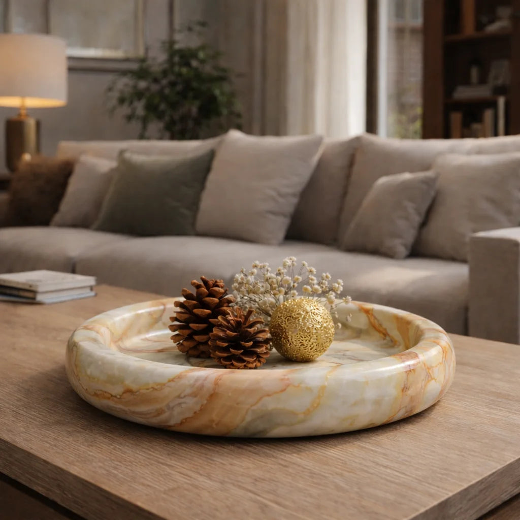 Classic Marble Accent Plate