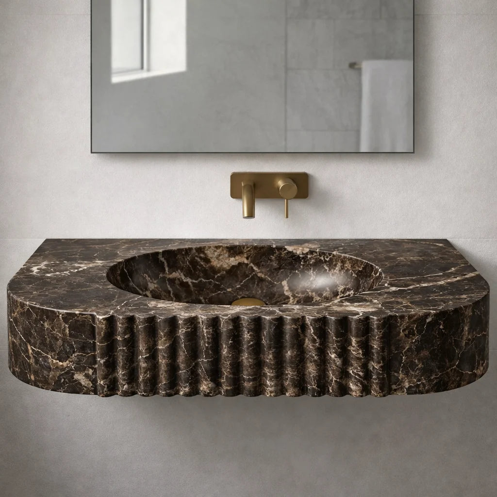 Cocoa Vein Designer Sink