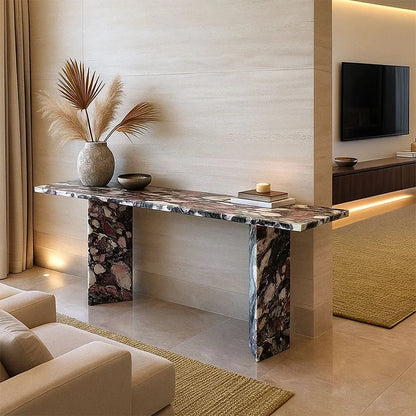 Marmo Viola Modern Style Console Table
