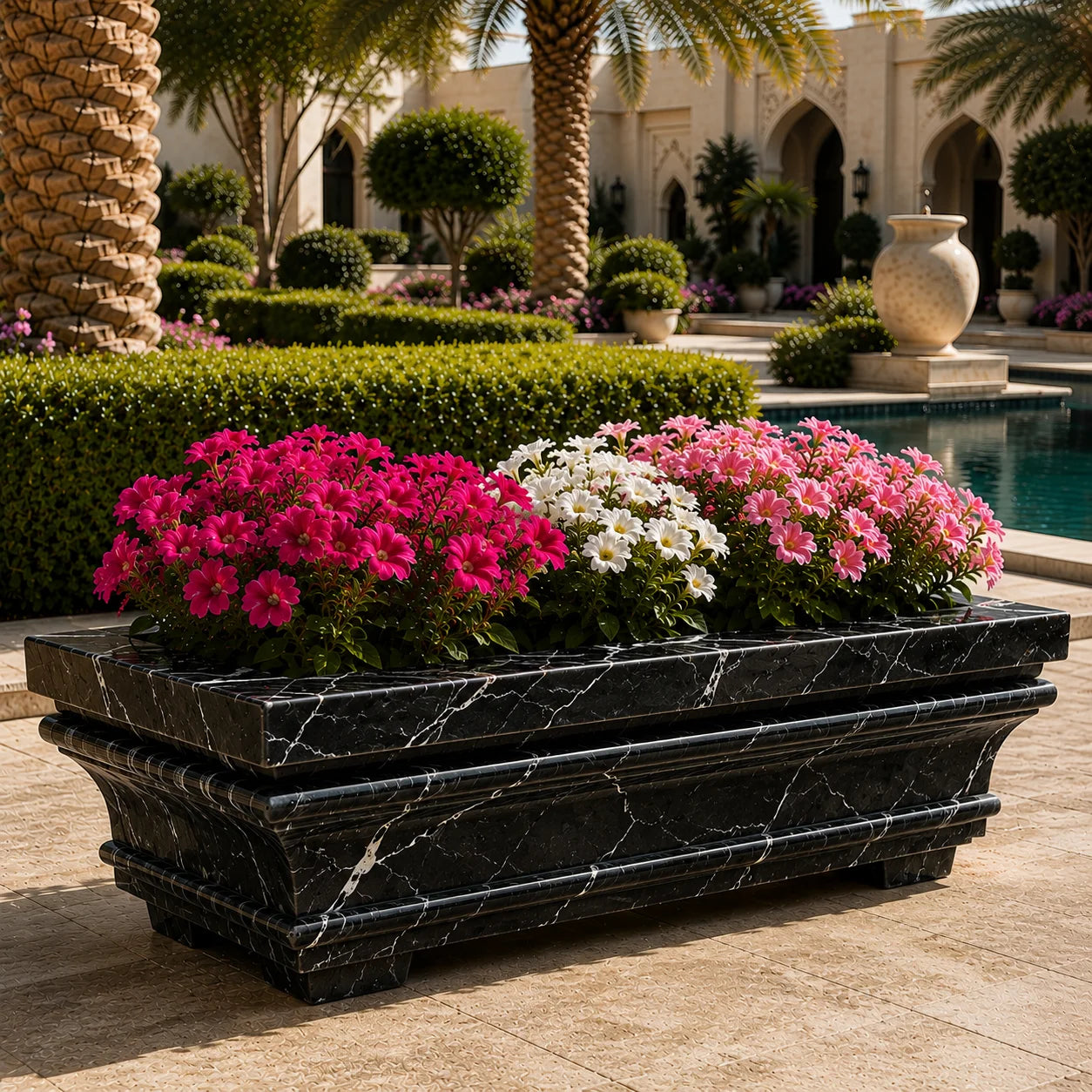 Crestline Stone Planter