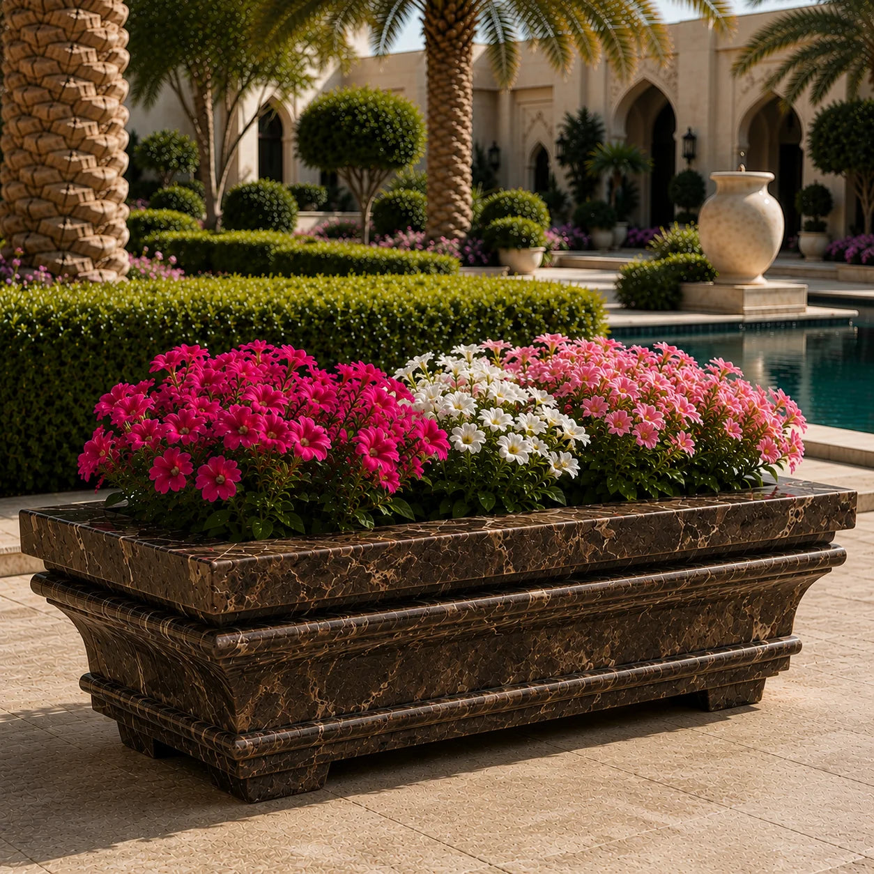 Crestline Stone Planter