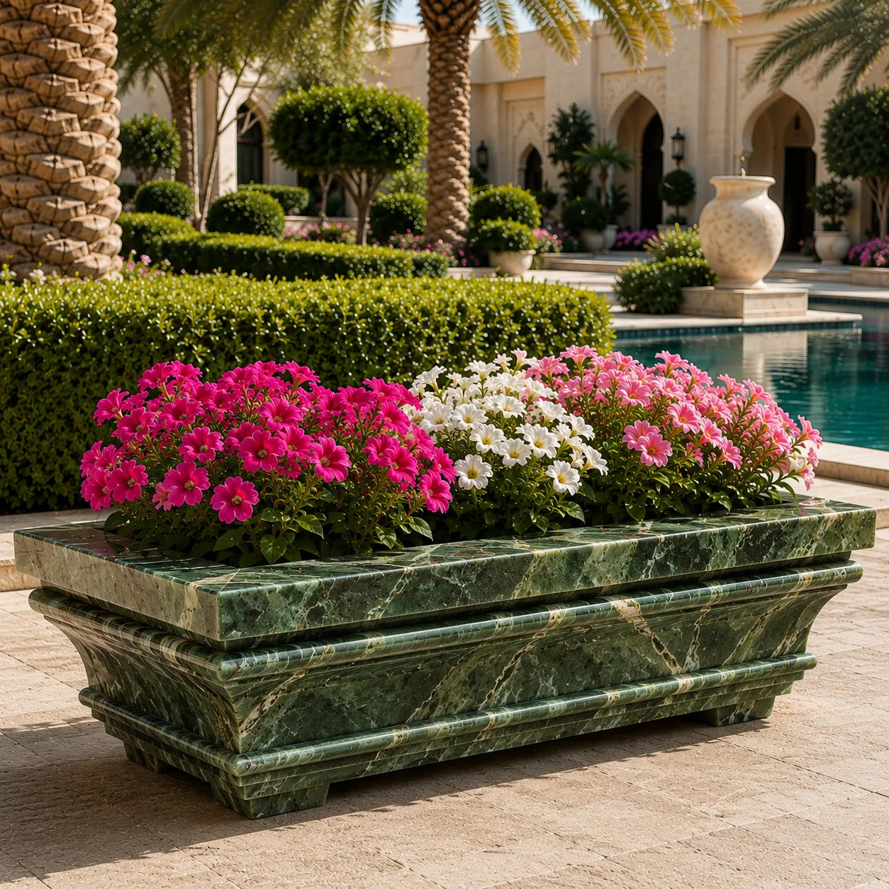Crestline Stone Planter