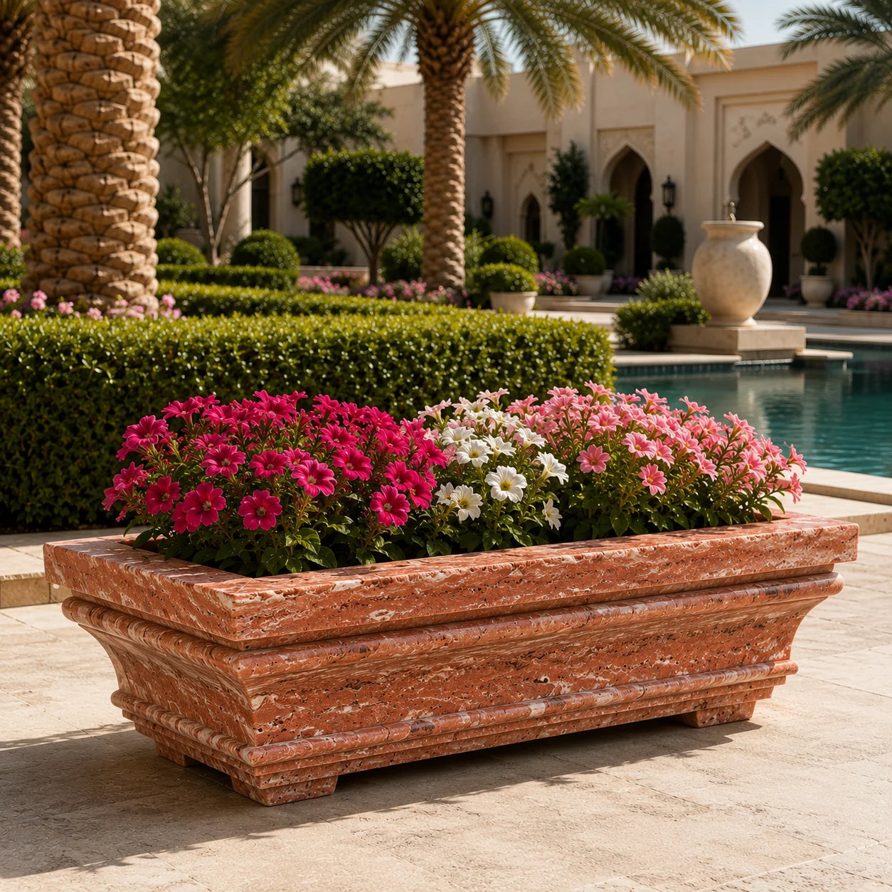 Crestline Stone Planter