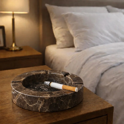 Crimson Stone Ashtray