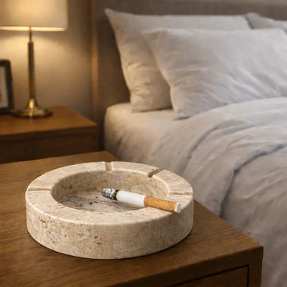 Crimson Stone Ashtray