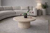 Custom Viola Marble Side Table