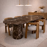 Custom Order Calacatta Viola Dining Table