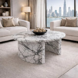 Customizable Viola Marble Table