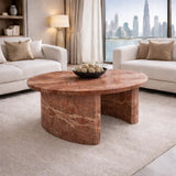 Customizable Viola Marble Table