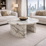 Customizable Viola Marble Table