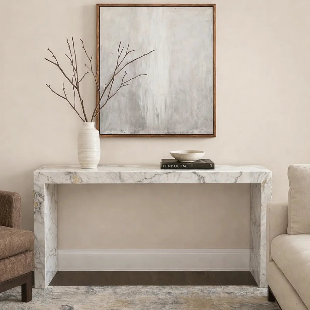 Dolomite Spica Marble console Table