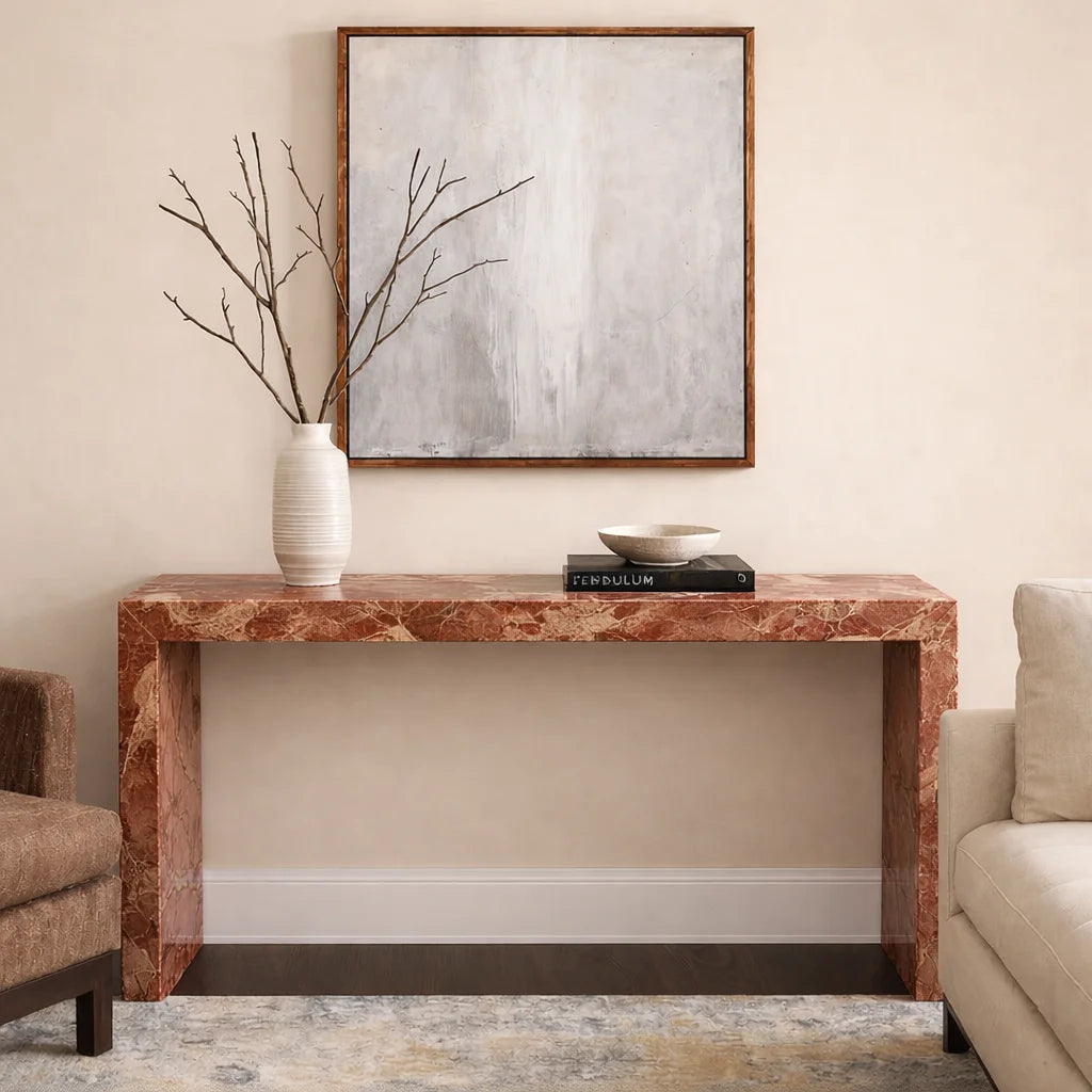 Dolomite Spica Marble console Table