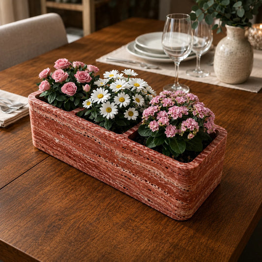 Eden Marble Planter