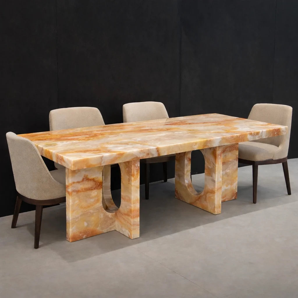 Elite Desert Stone Dining Table