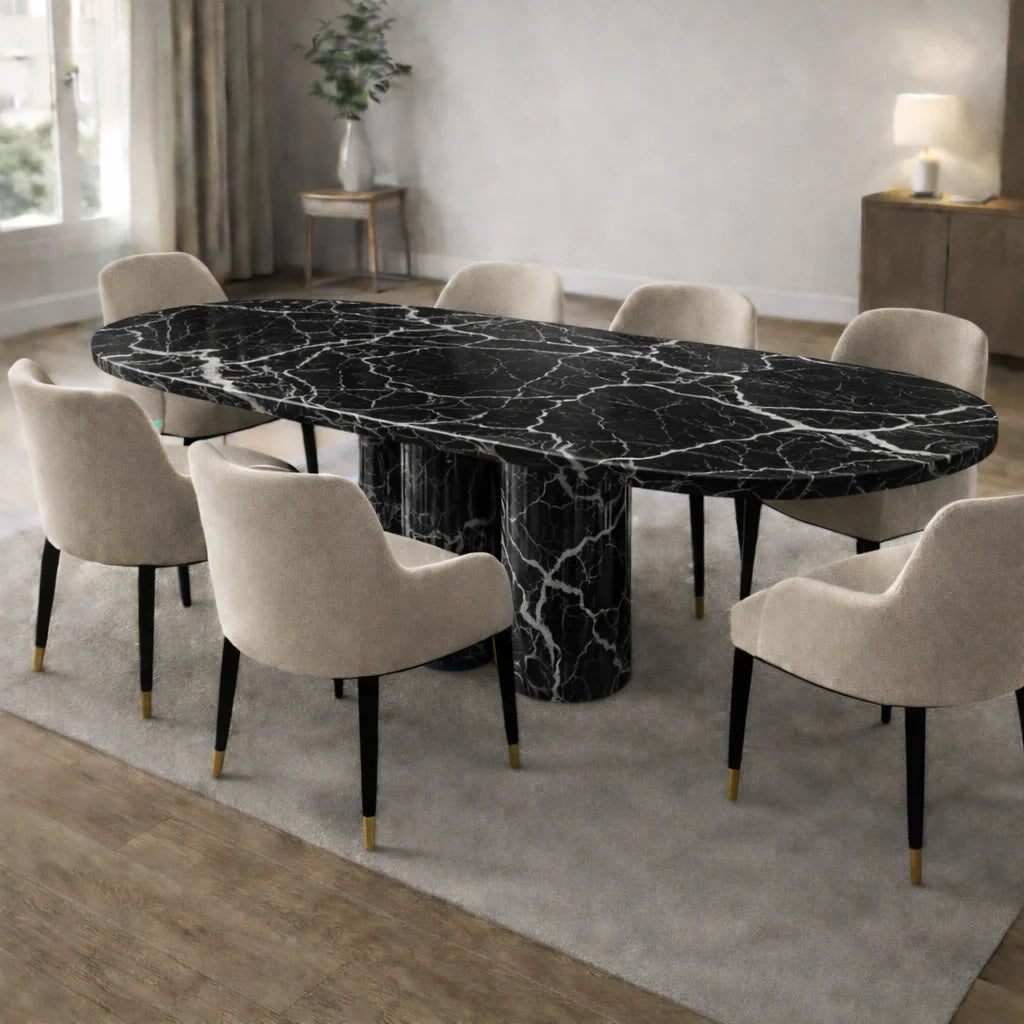 Elite Noir Series Dining Table