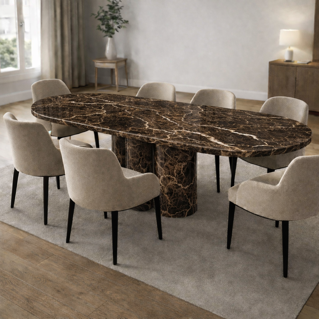 Elite Noir Series Dining Table