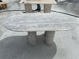 Elite Oval Marble Dining Table
