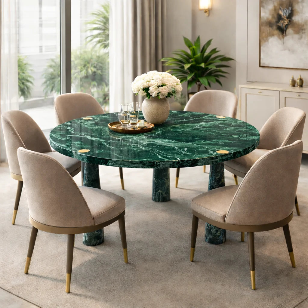 Emerald Crown Dining Table