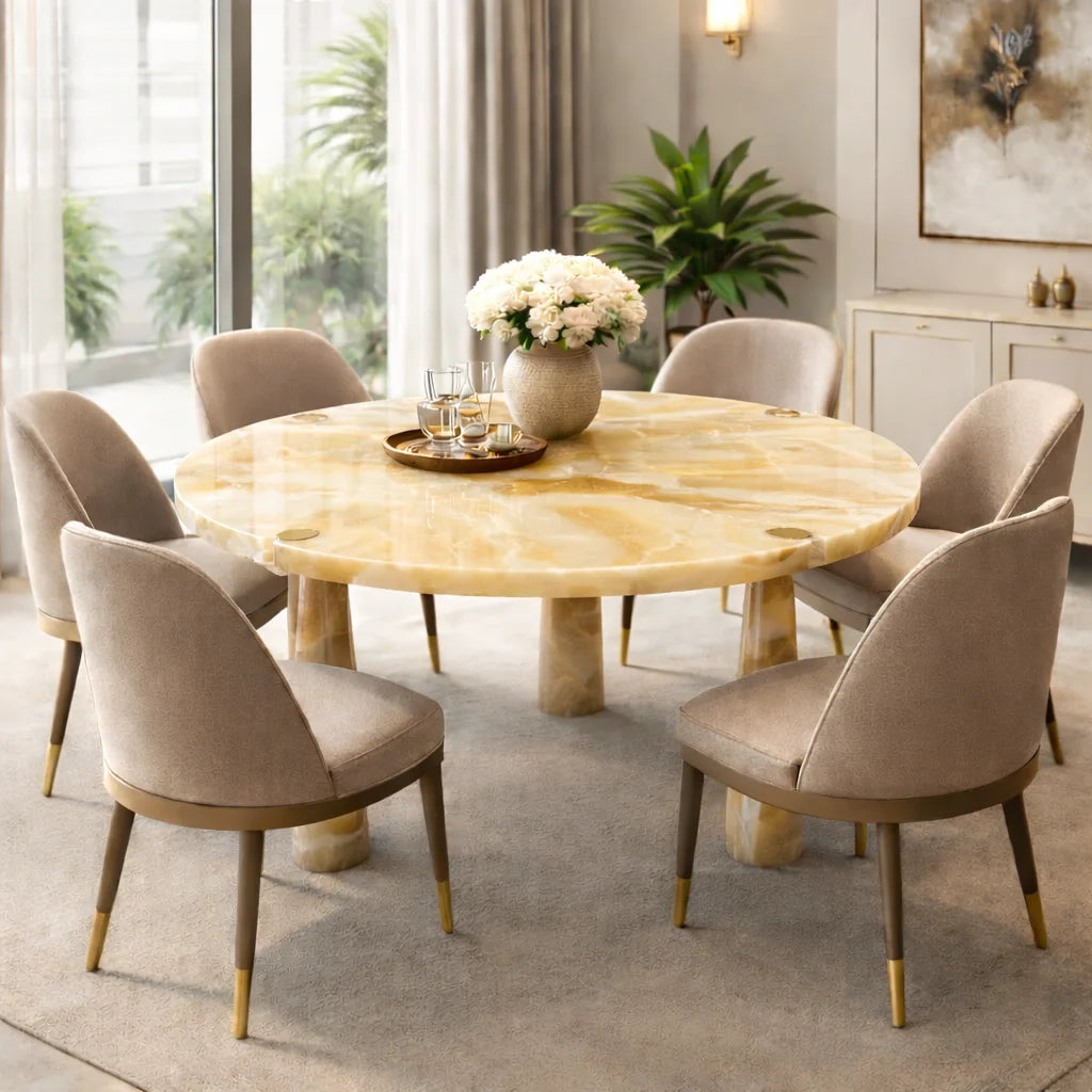 Emerald Crown Dining Table