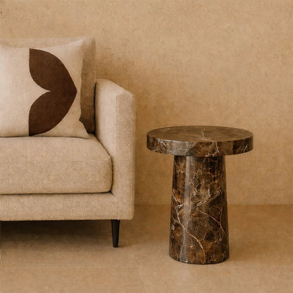Serenza Stone Side Table