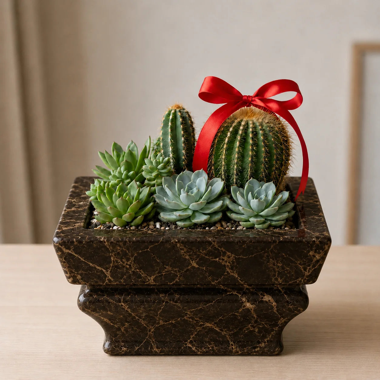 Elysian Marble Planter