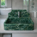 Floating Vanity with Backsplash