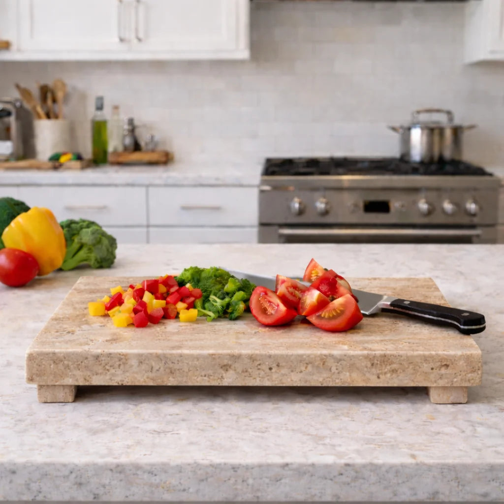 Footed Serving Board