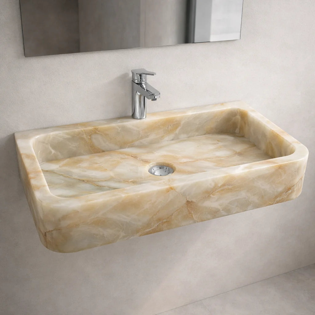 Gold Marble Sink