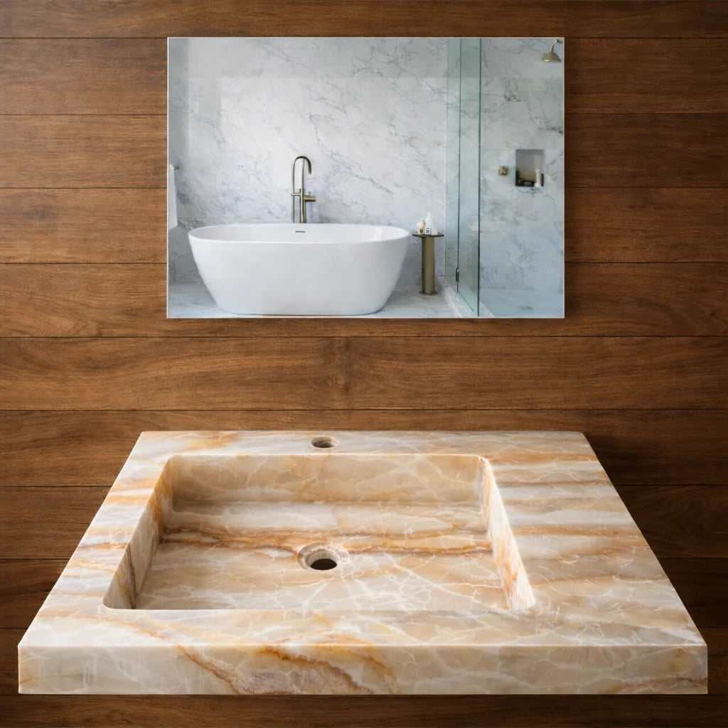 Grand Marble Square Sink