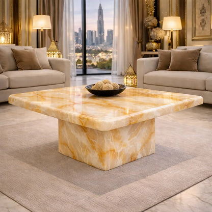 Opulent Aura Marble coffee Table