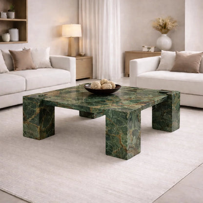 Emerald Forte Marble Coffee Table