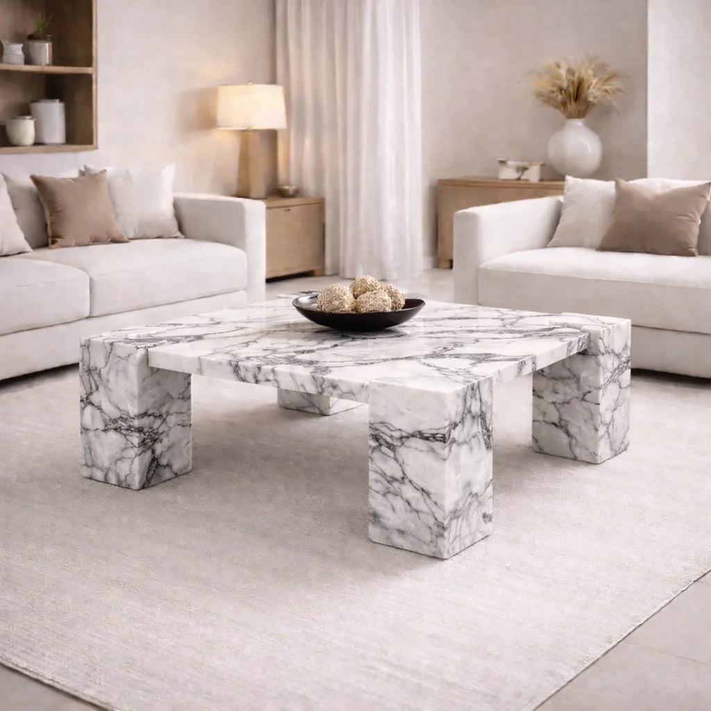 Emerald Forte Marble Coffee Table