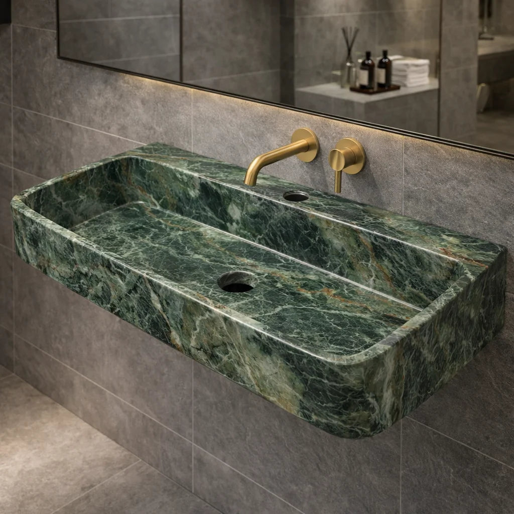 Hand Carved Marble Sink
