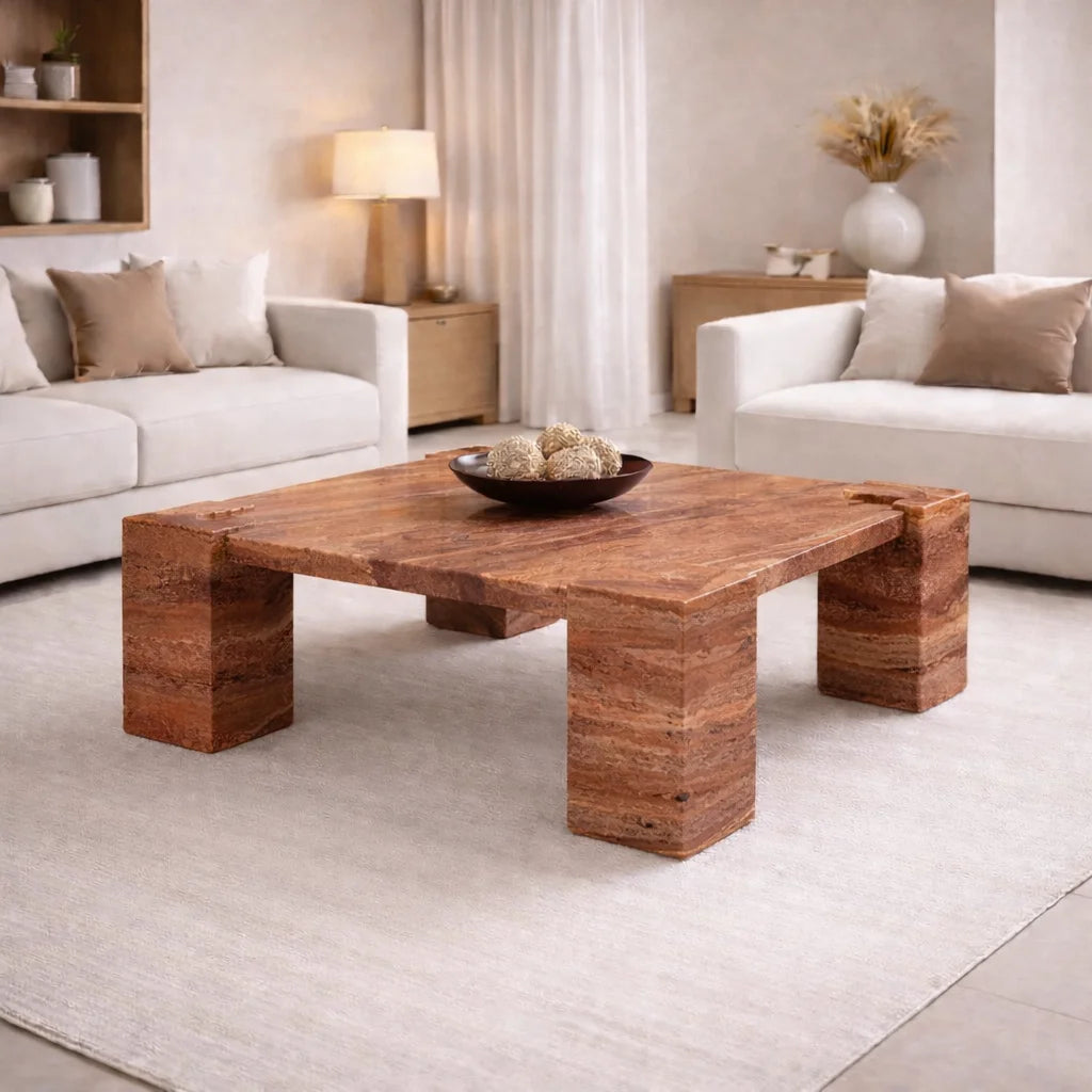 Emerald Forte Marble Coffee Table