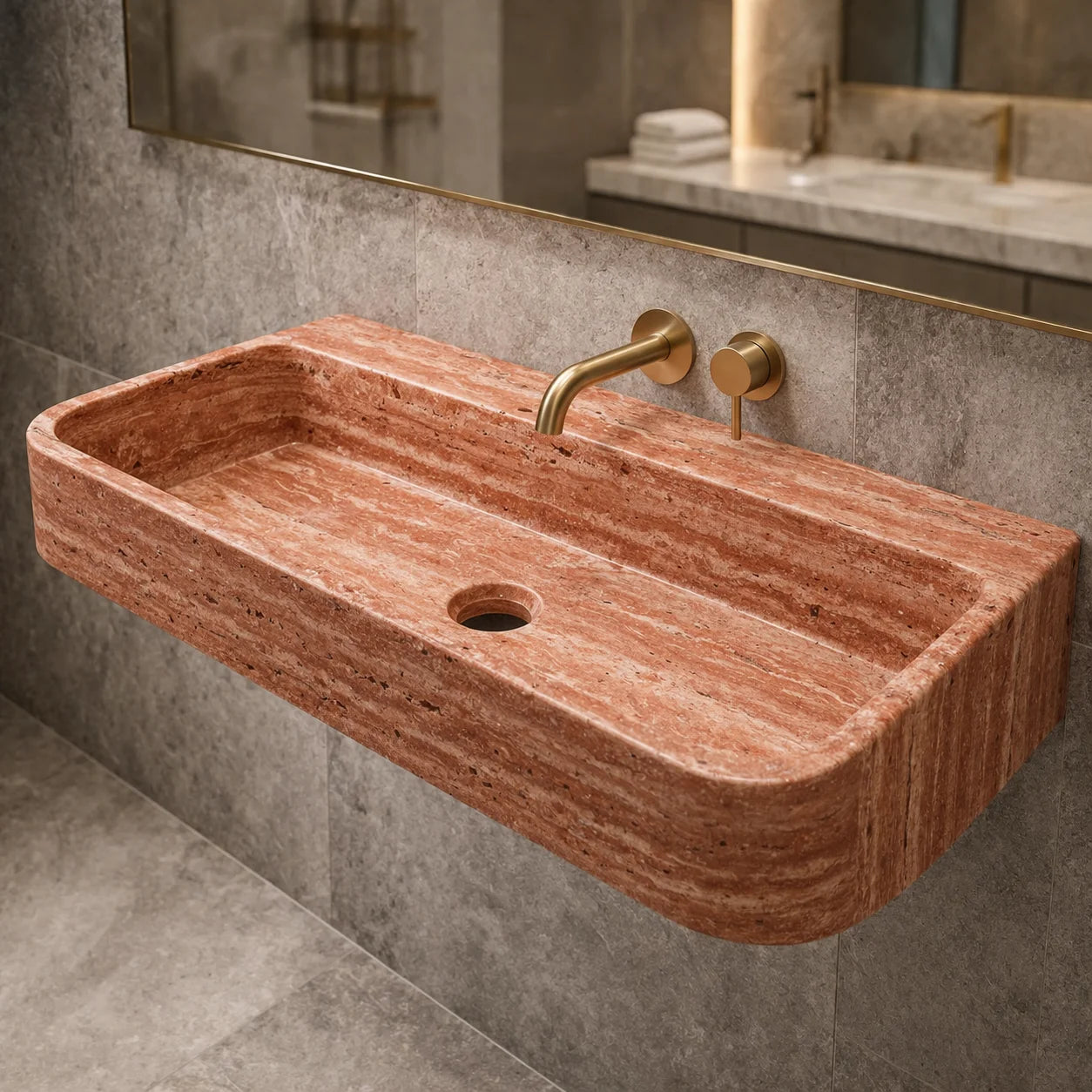 Hand Carved Marble Sink