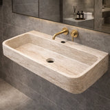 Hand Carved Marble Sink